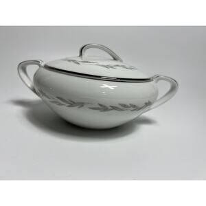 Sugar Bowl with Lid Noritake Graywood 6041 Made in Japan Vintage 1959 - 1971